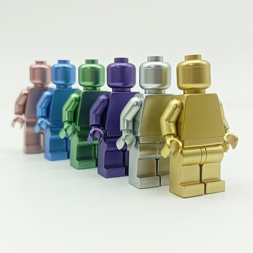 SPECIAL Metallic Silver Blank DLot of 6